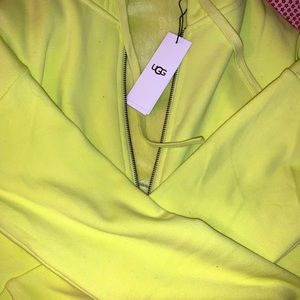 UGG Neon Hoodie Womens Size Medium